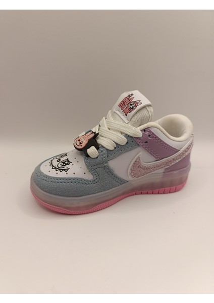 Labubu Işıklı Bağcıklı Kız Çocuk Spor Ayakkabı Sneaker fiyatları