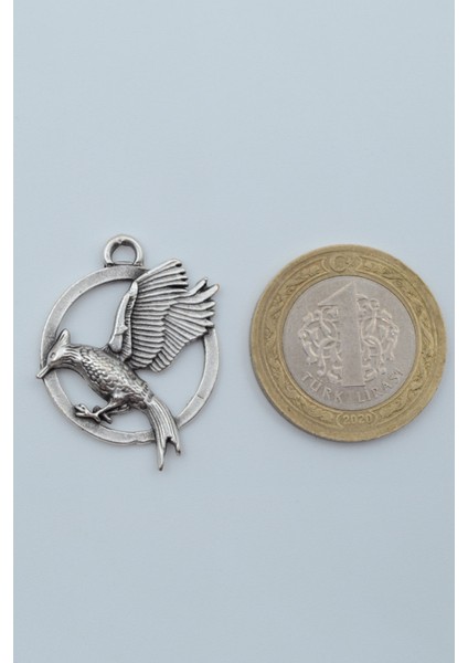 Alaycı Kuş Gümüş Kaplama Düz Zincir Kolye fırsatları