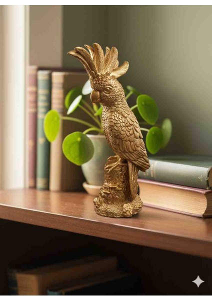 Dekoratif Papağan Heykelciği fırsatları