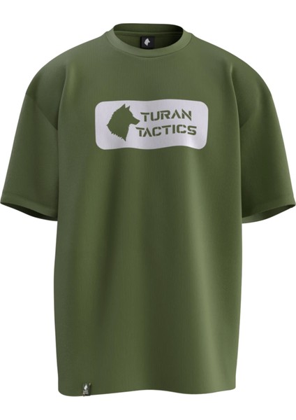 Turan Tactıcs Tasarımlı Oversıze Unısex T-Shırt