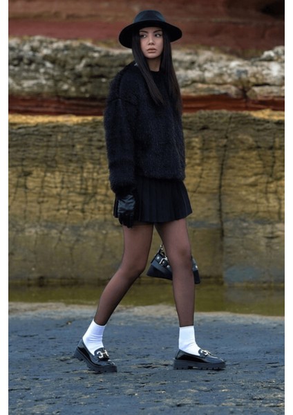 Kadın Suni Kürk Püskül Detay Ceket Mont-Gri modelleri