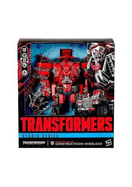 Hasbro Transformers Studio Series Leader Class Constructicon Overload Mtmte Collection Aksiyon Figürü (Revenge Of The Fallen) modelleri