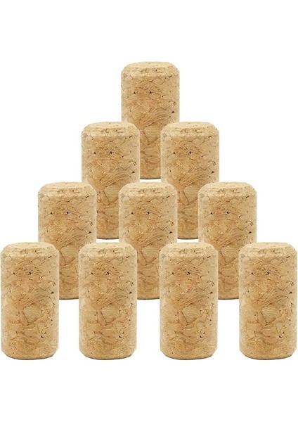 Adet Mantar, Şarap Mantarı, Mantar, El Işi Için Mantar, Şişe Mantarı, El Işi Için Şarap Mantarı, Çeşitli Şarap Şişeleri ve Kendin Yap Dekorasyonları Için, Uzunluk 38 Mm, Çap 21 mm