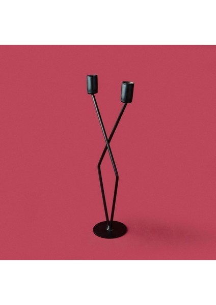 Deco Alessa Şamdan - Gold - 32 cm modelleri