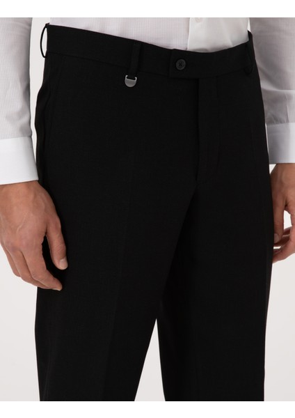 Erkek Siyah Ex. Slim Fit Kumaş Pantolon 50316298-VR046 indirimleri