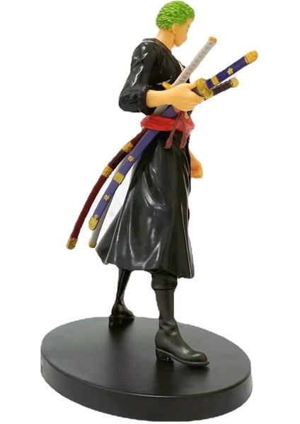 One Piece Roronoa Zoro Anime Aksiyon Figürü Detaylı Zoro Figürü 18 cm modelleri