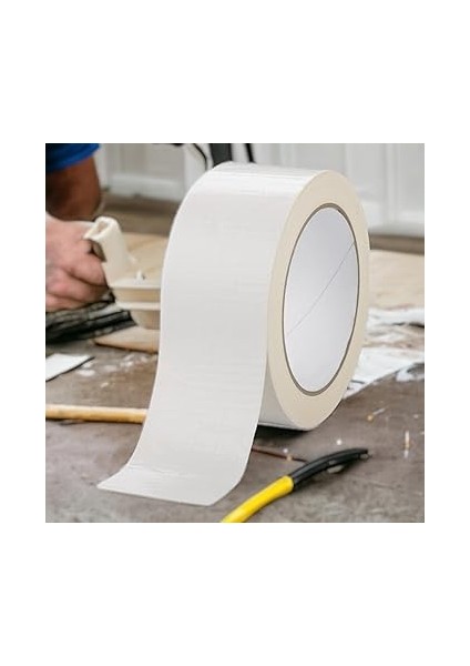 Tamir Onarım Tadilat Bandı 48 mm x 10 Metre Çok Amaçlı Beyaz Takviye Bant Güçlü Yapıştırıcı indirimleri