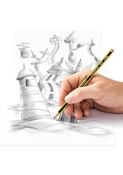 120-0 Noris 2b Kurşunkalem (5 Adet) & 13144-23LN & Kırmızı Kopya Kalemi modelleri