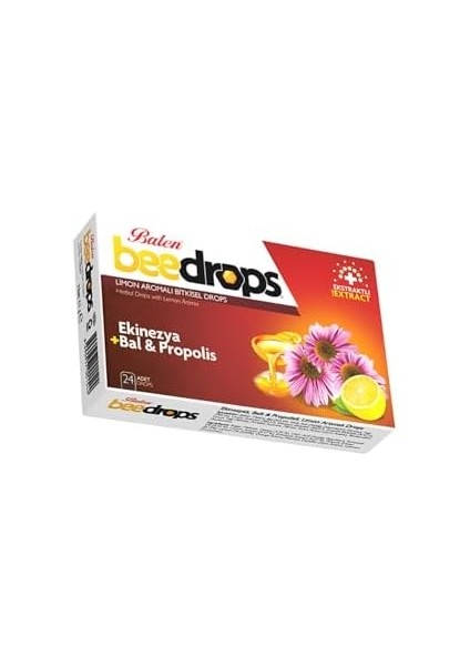 Balen Propolisli Ballı Ekinezyalı Limon Aromalı Pastil (24 Adet)