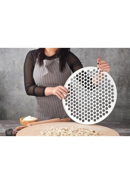 Pratik Sert Plastik 42 cm Tek Seferde 200 Adet Mantı Kesme Aparatı modelleri