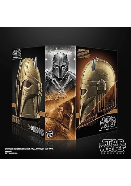 Wars The Black Series The Armorer Premium Elektronik Kask, 14 Yaş ve Üzeri Için Rol Oyunu Ürünü fiyatları