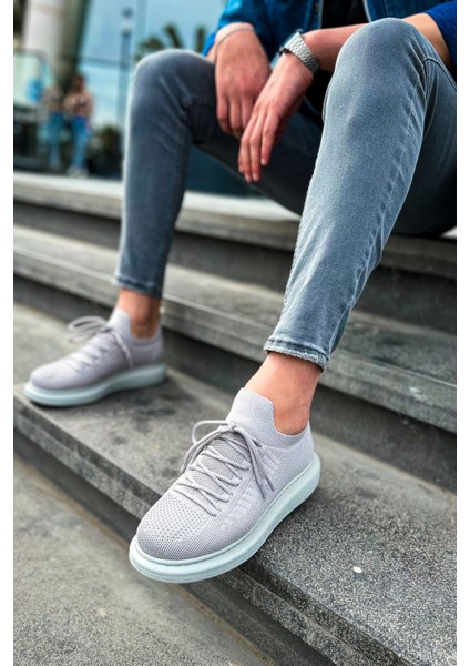 CH307 - RT Tricot Erkek Ayakkabı GRI