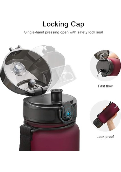 Snatch Tritan Su Matarası - 800ML (Kırmızı (Red)) fırsatları