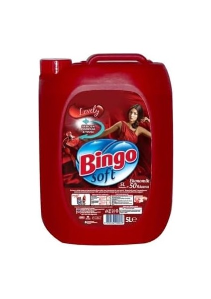 Bingo Soft Lovely Çamaşır Yumuşatıcısı (1 x 5 L) fiyatları
