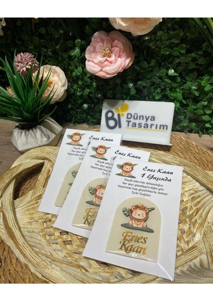 Uv Baskı Kapı Süsü & 10 Adet Uv Baskı Pleksi Magnet Söz, Nişan, Nikah, Düğün, Kına, Doğum 10 Adet modelleri