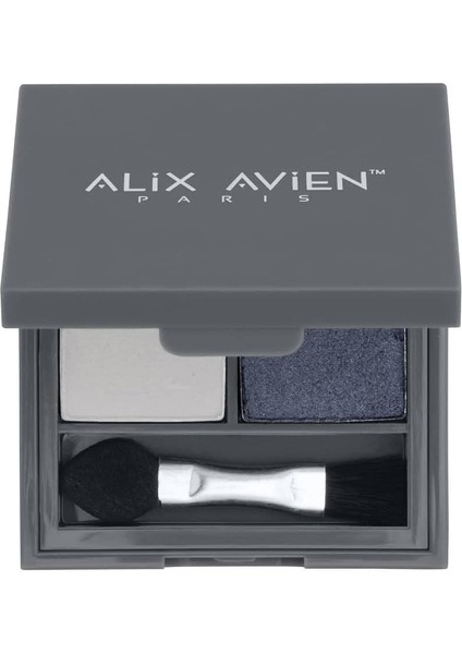Alıx Avıen Göz Farı - Duo Eyeshadow 202 Blue Gray & Pearly Navy 3 G modelleri
