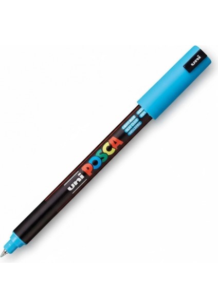 Uniball Posca 0.7 Su Bazlı Boyama Markörü Açık Mavi (N)- (Uni-Pc-1mr )