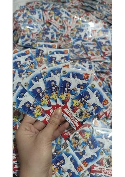 Yeni Sezon Mekanik Adamlar Mart Serisi Futbolcu Kartları 50 Poşet 150 Adet modelleri