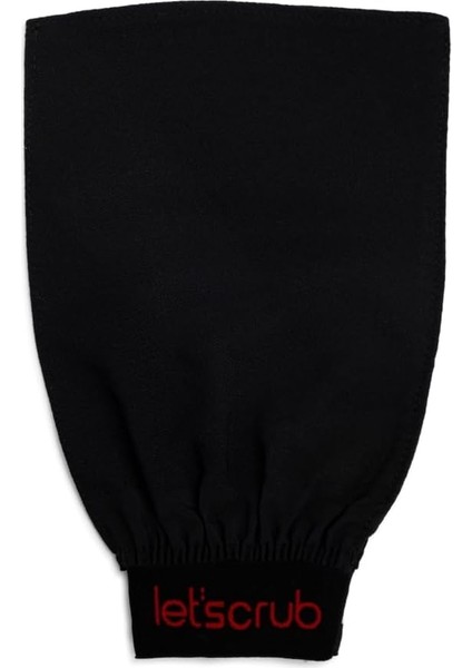 Üçgen Siyah Banyo Duş Kesesi Peeling ELDIVENI%100 Floş Ipek Normal Ciltler Için