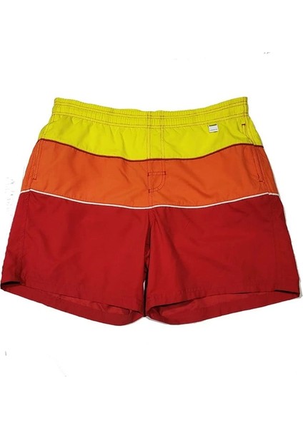 Black Spade Erkek Sarı Deniz Şortu 8218