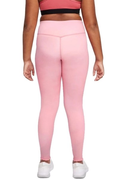 One Çocuk Spor Taytı Pembe DJ5901-622 fırsatları