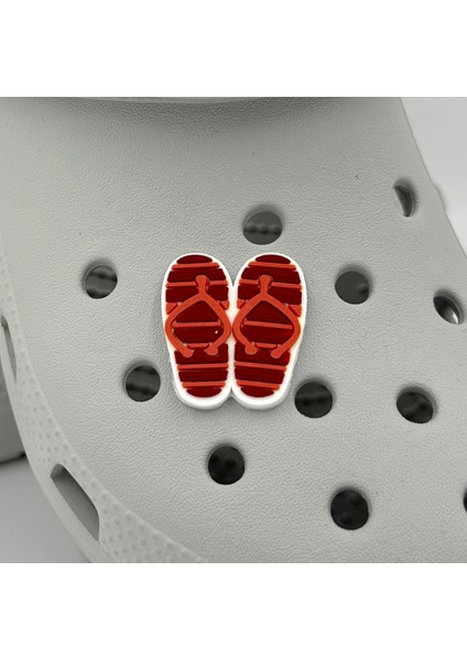 Terlik Süsü ve Aksesuarı , Çanta Süsü – Jibbitz Parmak Arası Terlik Görsel Logo Aksesuar