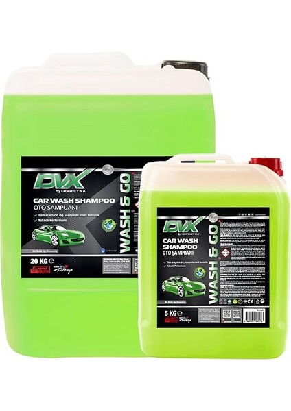 Wash & Go Oto Şampuanı 5 Kg. fiyatları