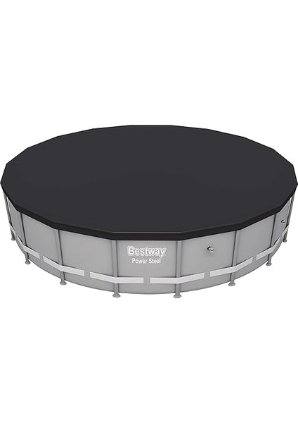 5,49M Pvc Havuz Örtüsü 549 cm Çapındaki Yuvarlak Yer Üstü Havuzlar Için 555 cm Çap indirimleri