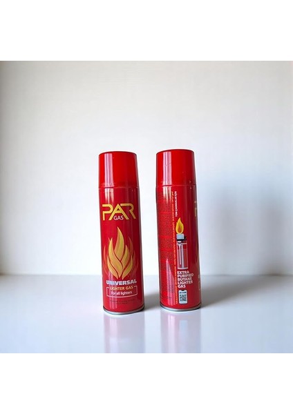 Ekstra Saflaştırılmış Bütan Çakmak Gazı Çoklu Nozullu 270ML (2 Adet)