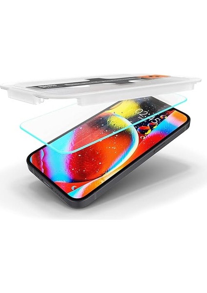 iPhone 13 Mini ile Uyumlu Cam Ekran Koruyucu Kolay Kurulum Glas.tr Ez Fit Slim Hd (2 Adet) - AGL03396 fırsatları