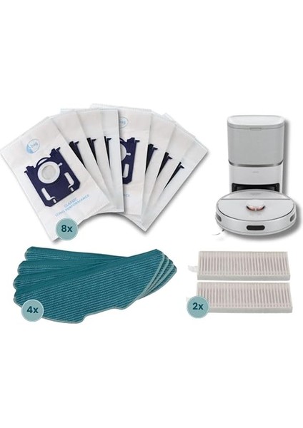 Homerun 3000 Serisi Aqua XU3000, XU3100, XU3110, XU2100 ile Uyumlu Robot Süpürge Bakım Seti fiyatları