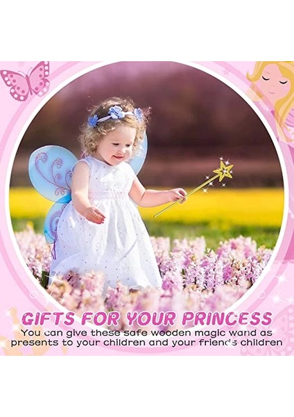 Bfs Altın Renk Yıldız Peri Asası Peri Değneği 34 cm 1 Adet indirimleri