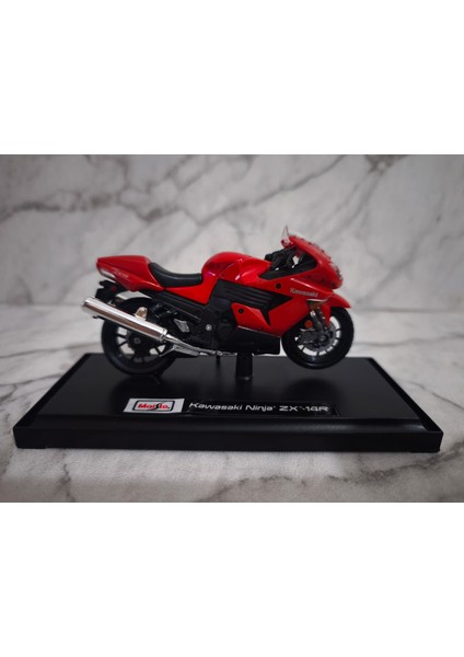 Kawasaki Ninja ZX-14R Model Motosiklet 1/18 Kırmızı fırsatları