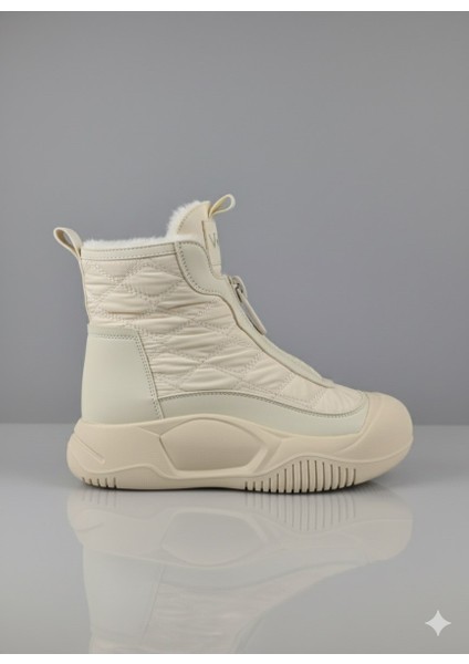 Önü Fermuarlı Içi Kürklü Kadın Kar Botu B439 modelleri