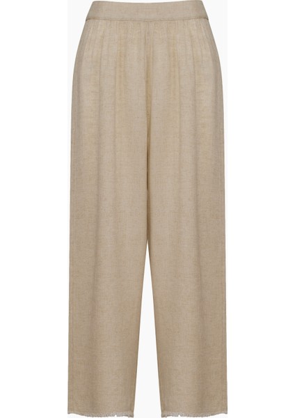 Keten Natürel Pantolon