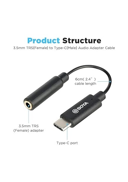 By-K4 Android Type-C 3.5mm Ses Çevirici modelleri