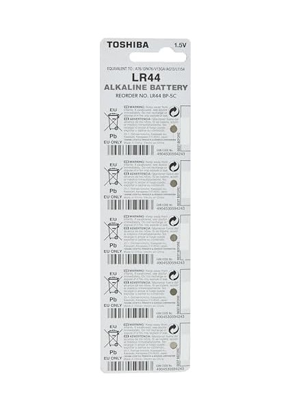 LR44 AG13 1.5V Alkalin 5 Piller (% 0 Cıva) fiyatları