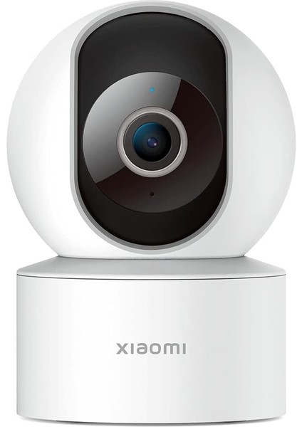 Akıllı Kamera C200, 1080P Wifi Kamera, Bebek Monitörü, Iç Mekan Kamerası, Evcil Hayvan Kamerası, Gece Görüşü, 360° Dönen Başlık, Beyaz