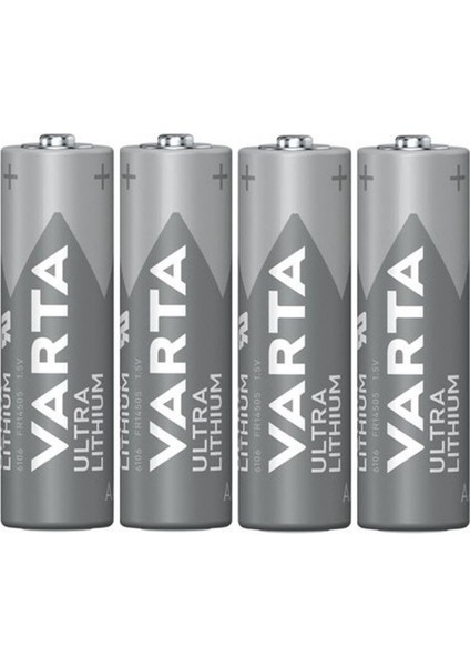 6106 Ultra Lityum Aa Kalem Pil 4'lü Paket fiyatları