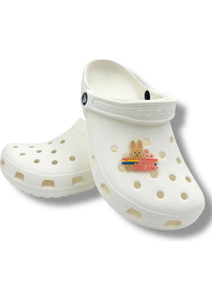 Terlik Süsü ve Aksesuarı , Çanta Süsü – Jibbitz 3D Sweet Dream Tavşanlı Figür Aksesuar fırsatları