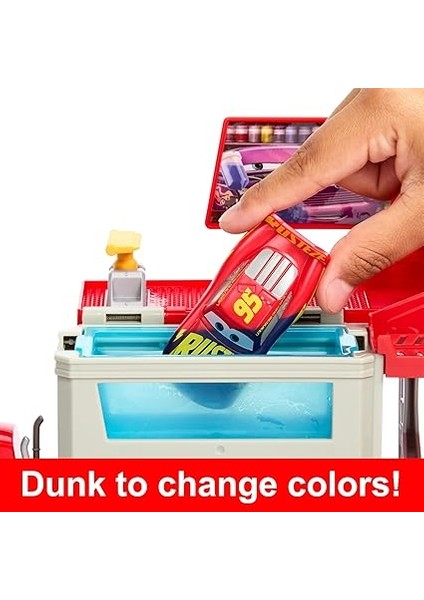 Disney Pixar Arabalar Cars Mack Tır, Renk Değişimi Eğlencesi Oyun Seti modelleri