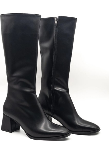 Lorea Mat Kadın Çizme Modern ve Rahat Tabanlı Stil