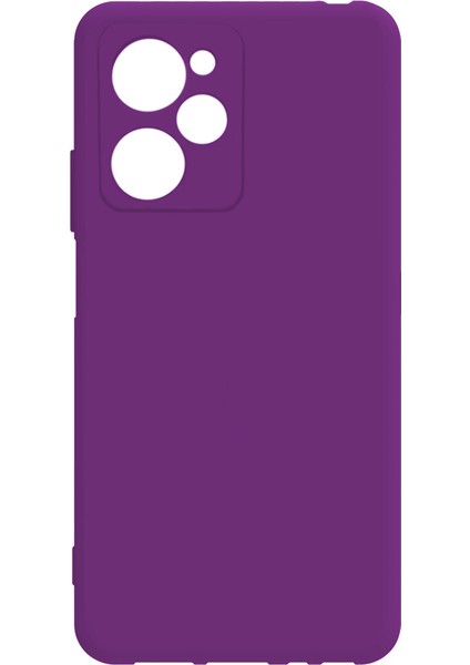 Xiaomi Poco X5 Pro Kılıf Mrsa Biye Silikon-Mor