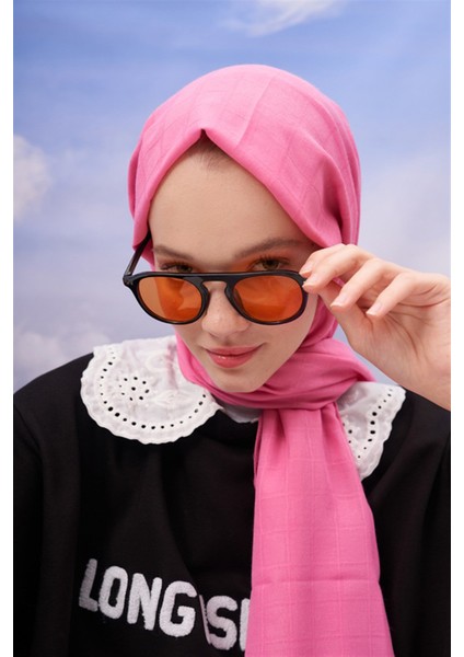 Damaküp Modal Jakar Şal Koyu Pembe modelleri