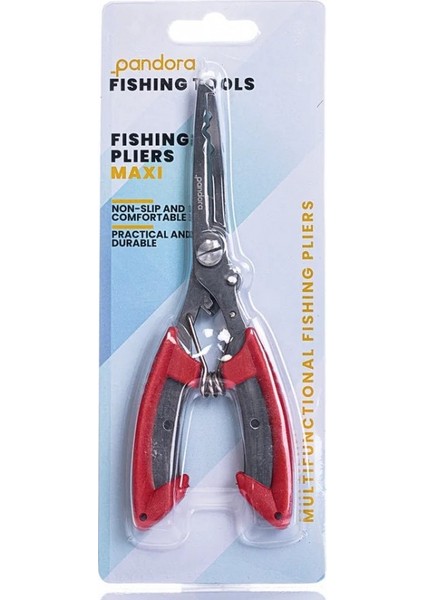 Balıkçı Pensesi Büyük Boy Kırmızı