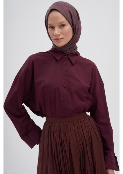 Simetrik Jakar Italyan Ipekli Şal Koyu Gül Kurusu fiyatları