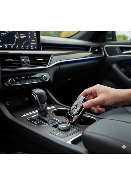 Premium Şık Metalize Anahtar Kabı Seul U -Atto 3 Anahtar Uyumlu fiyatları