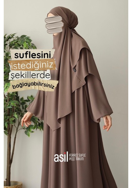 Asil Ferace Sufle Peçe Takım Sütlü Kahve fırsatları
