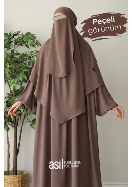 Asil Ferace Sufle Peçe Takım Sütlü Kahve indirimleri