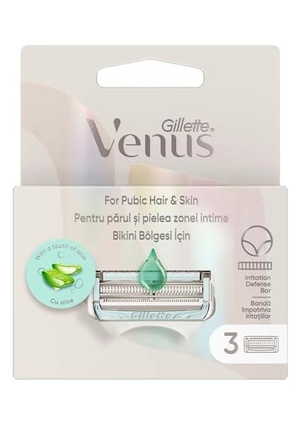 Gillette Venus Bikini Bölgesine Özel 3 Adet Yedek Başlık modelleri